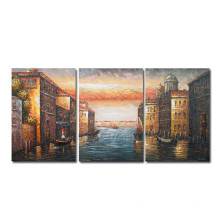 Huge Canvas Art Seascape Oil Painting for Decor (SE-208)